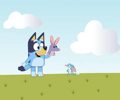 Bluey and Bilby