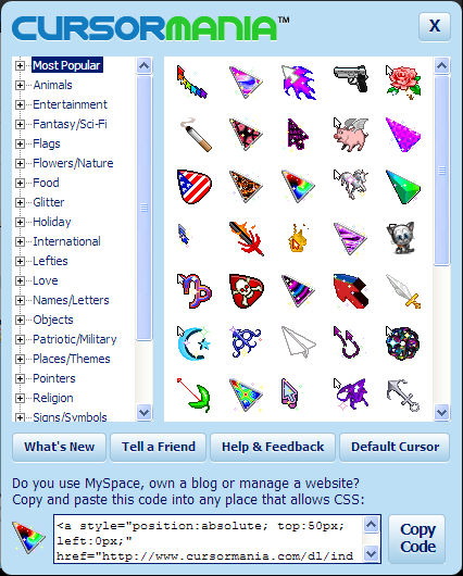 Cursormania by mlpfashion on DeviantArt