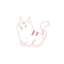 F2U Animated White Cat
