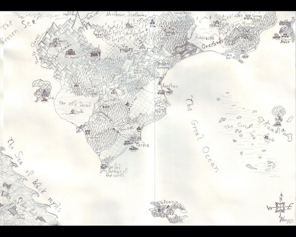 Map of Pthia by LOTLW on DeviantArt