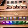 Colourful Harpsichord