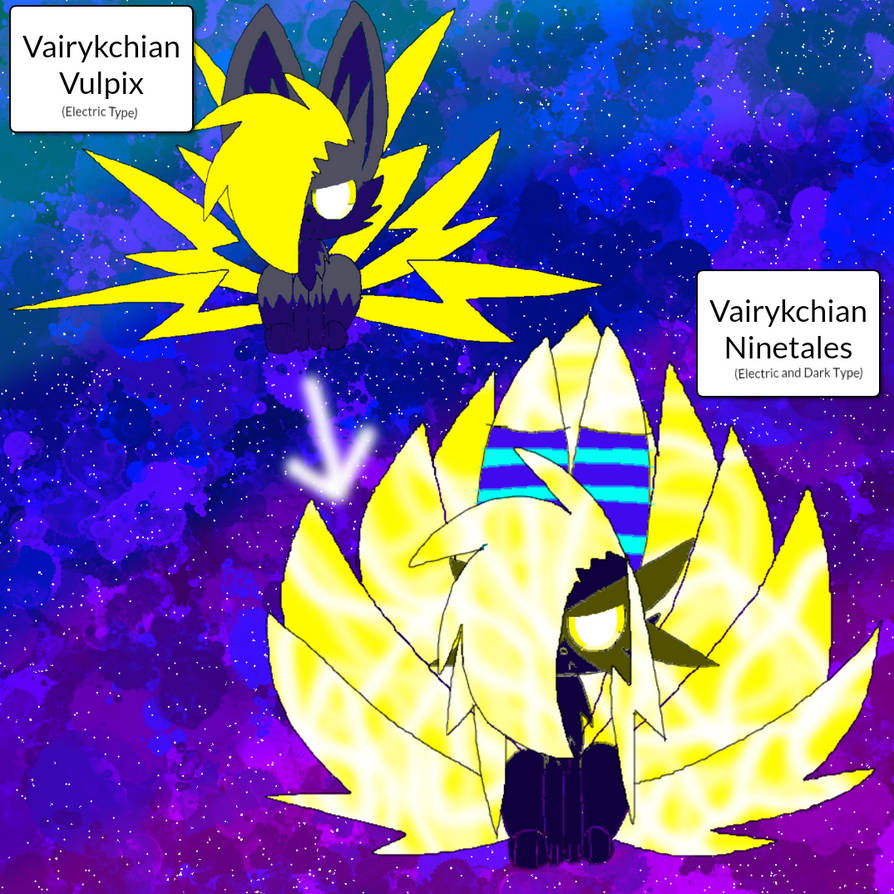 (Fanmade) Vairykchian Vulpix Evolution Line by Flamey-The-Wolf on ...