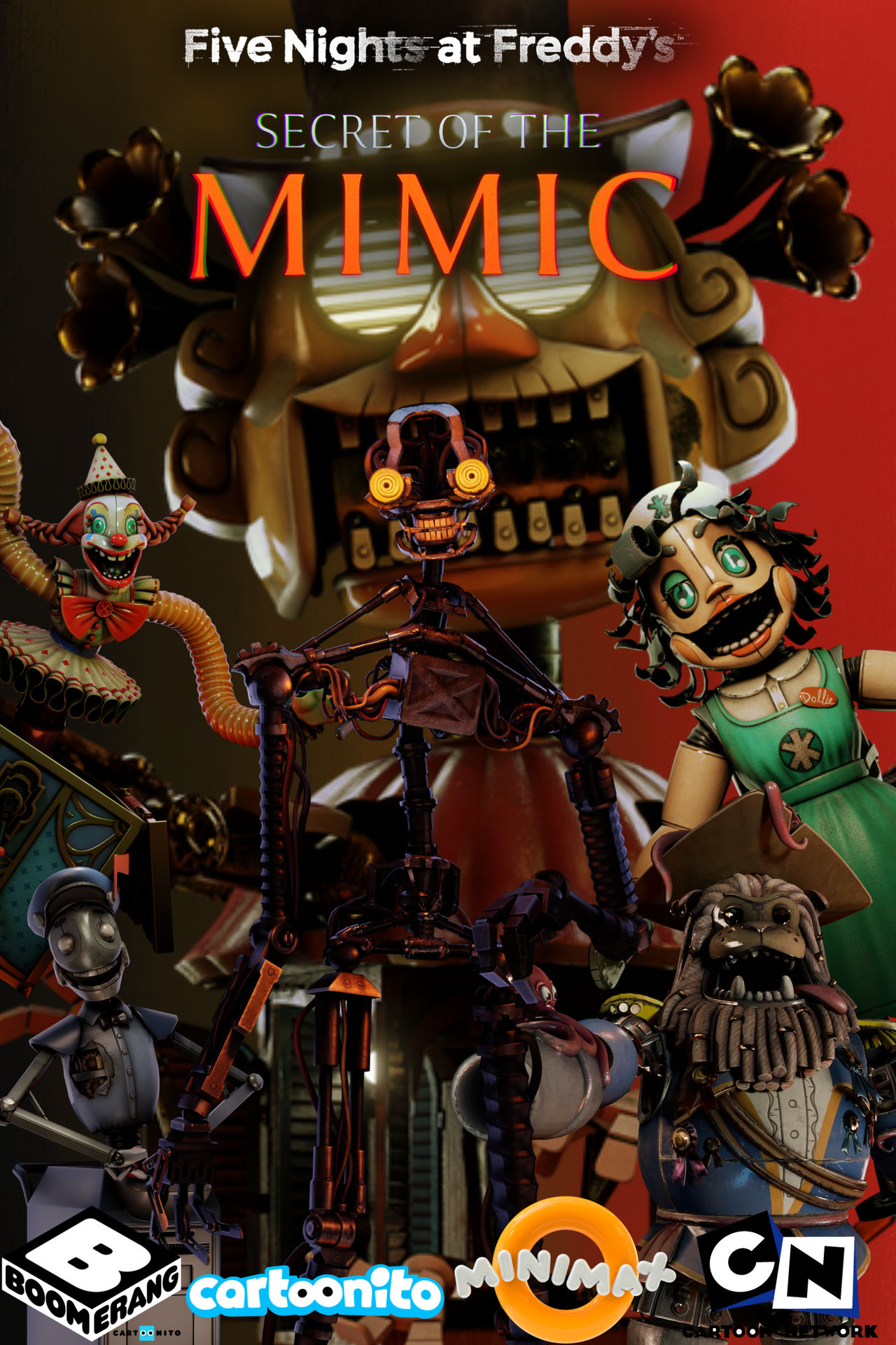 Fnaf Sotm Roxy FNaF Sotm (2025 TV Animated Show) Poster by Adrianimihteev on DeviantArt