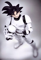 Goku as a Stormtrooper