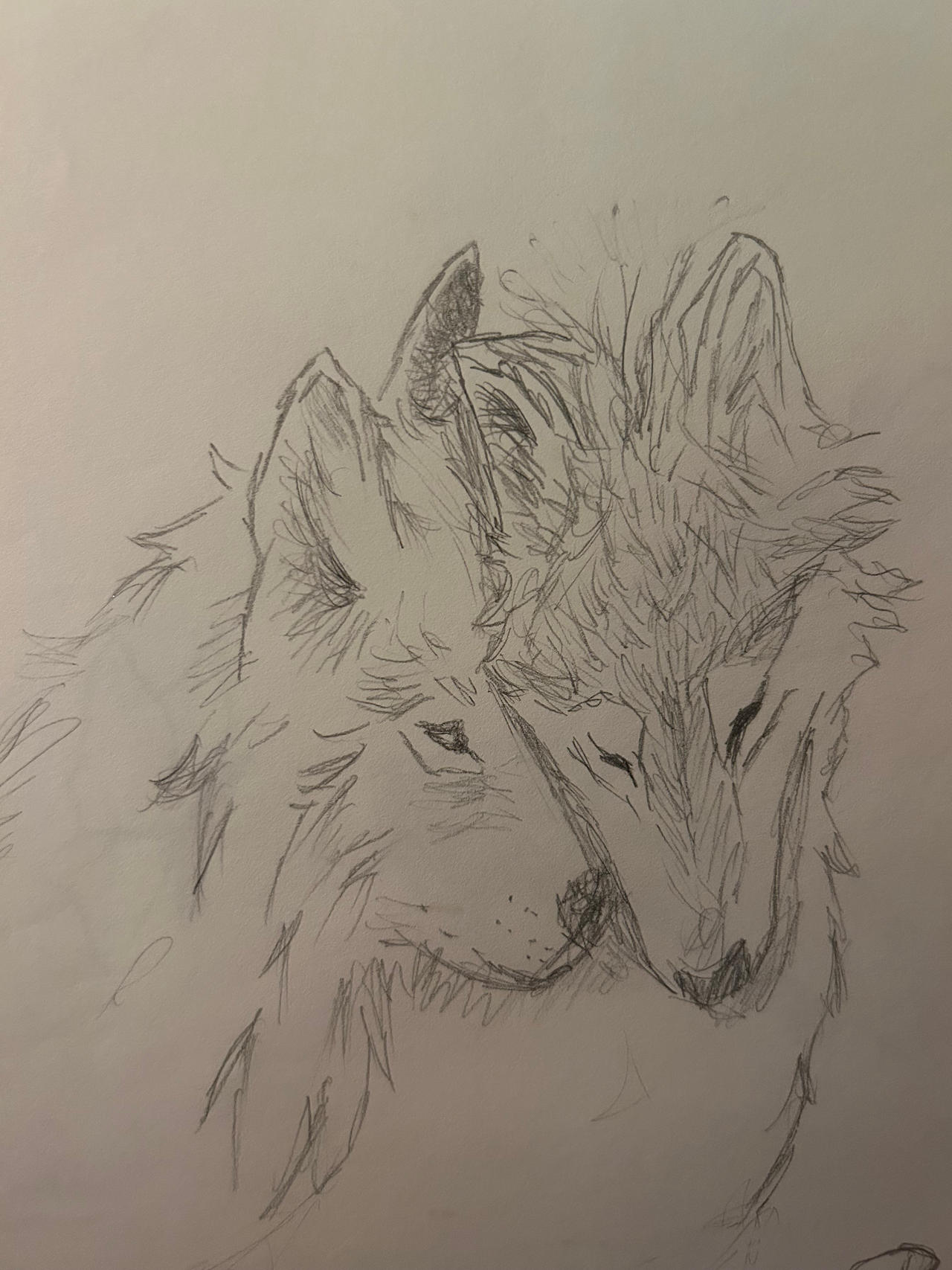 Multiple Wolves Art two wolves by thedoge87 on DeviantArt