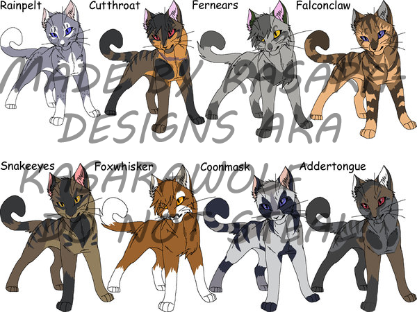 Warrior Cats- Warriors 2 GONE by Kasara-Designs on DeviantArt