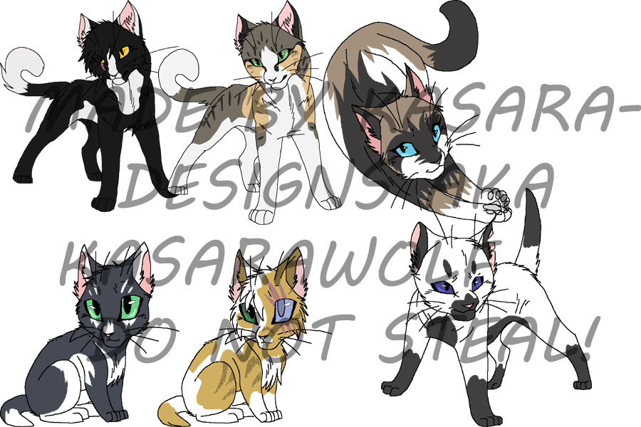 Warrior Cats- Warriors 2 GONE by Kasara-Designs on DeviantArt