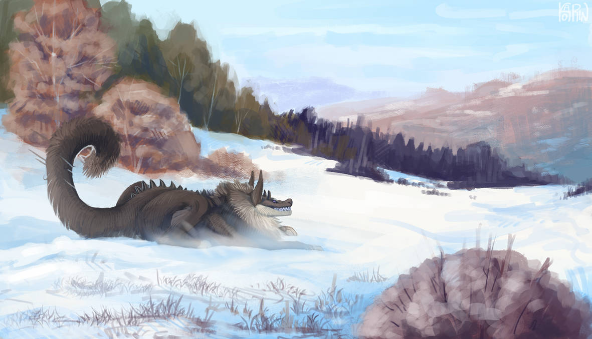 Snow drake by SaorenFoedo on DeviantArt