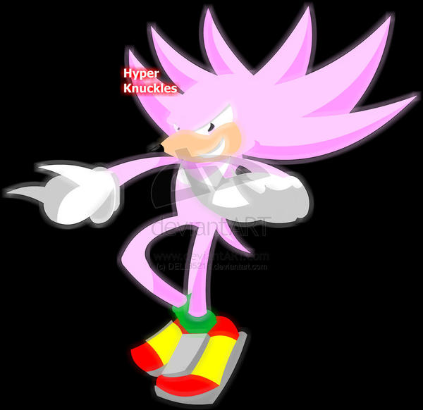 Hyper Knuckles Drawing Hyper Knuckles by DELL35211 by KnuxFanClub on DeviantArt