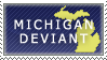 Michigan Deviant Stamp by Ursa-Bear