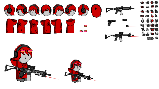 Madness Combat Sprite H4rryr4ya Sheet by killerfortress on DeviantArt