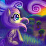 Fluttershy Watches the Sunset