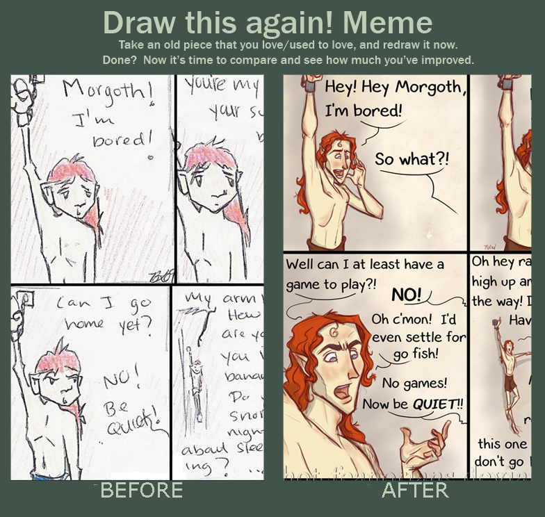 Draw This Again meme