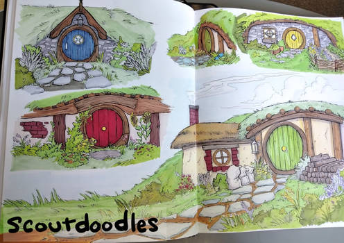 Hobbit Hole Doodles