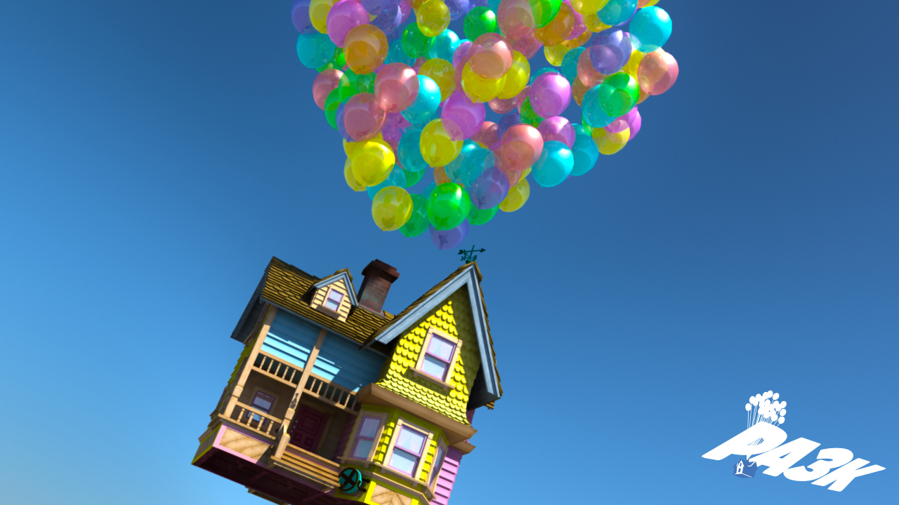 House from the movie Up by pa3kc on DeviantArt