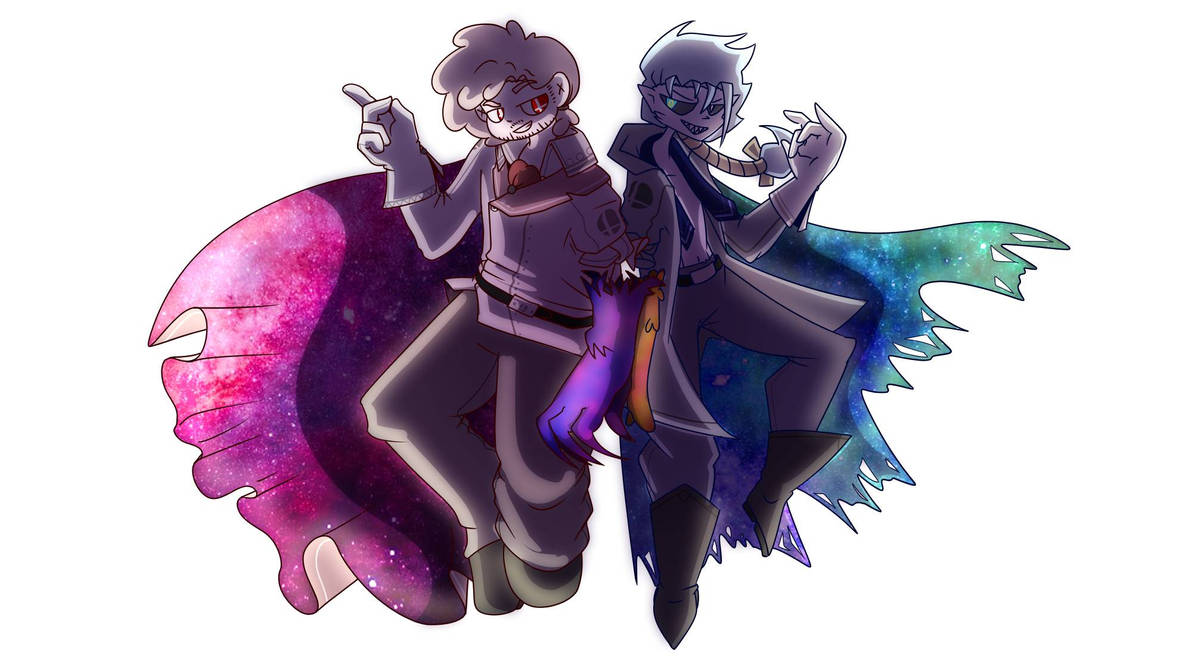 Master Hand and Crazy Hand human version by M1ster1 on DeviantArt