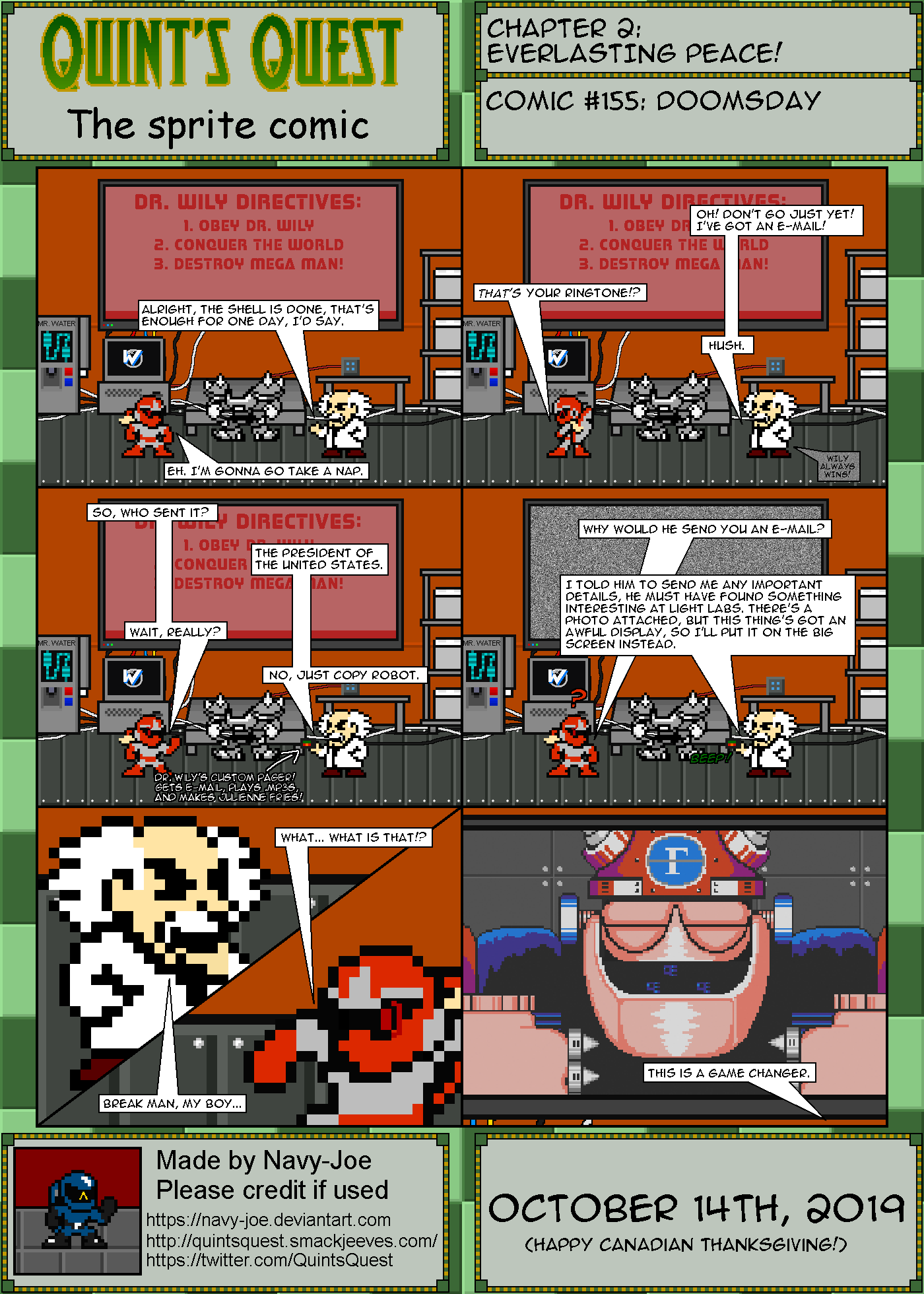 Yes, he made that ringtone himself.