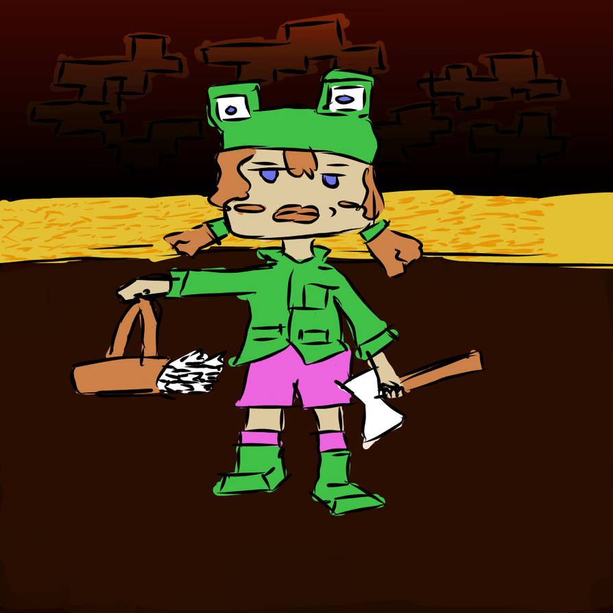 Rana minecraft by awlom on DeviantArt
