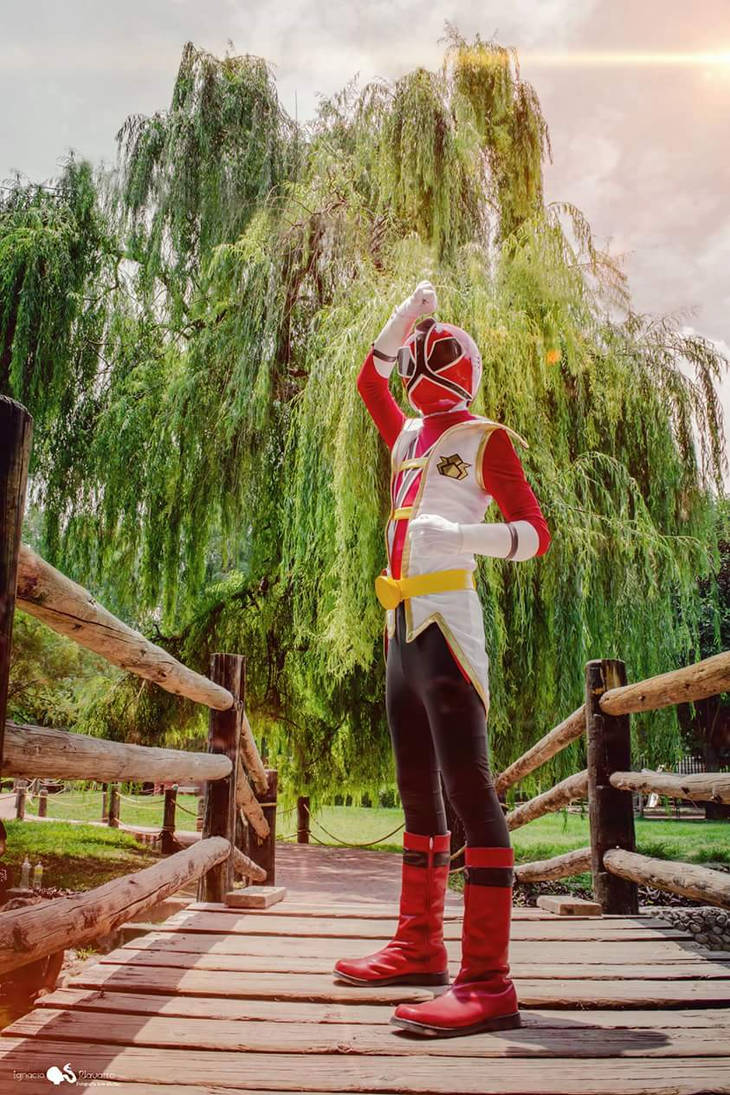 Red Ranger Samurai by ARTEMICTLAN on DeviantArt
