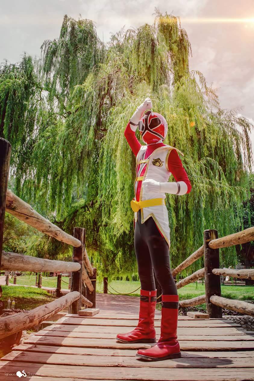 Red Ranger Samurai by ARTEMICTLAN on DeviantArt