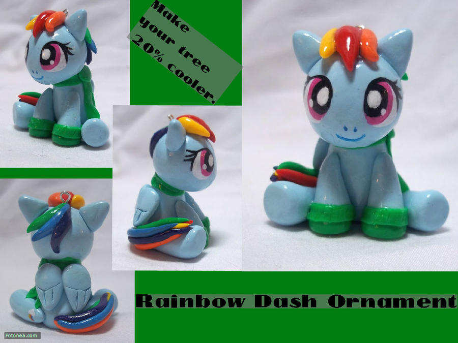 Rainbow Dash Ornament