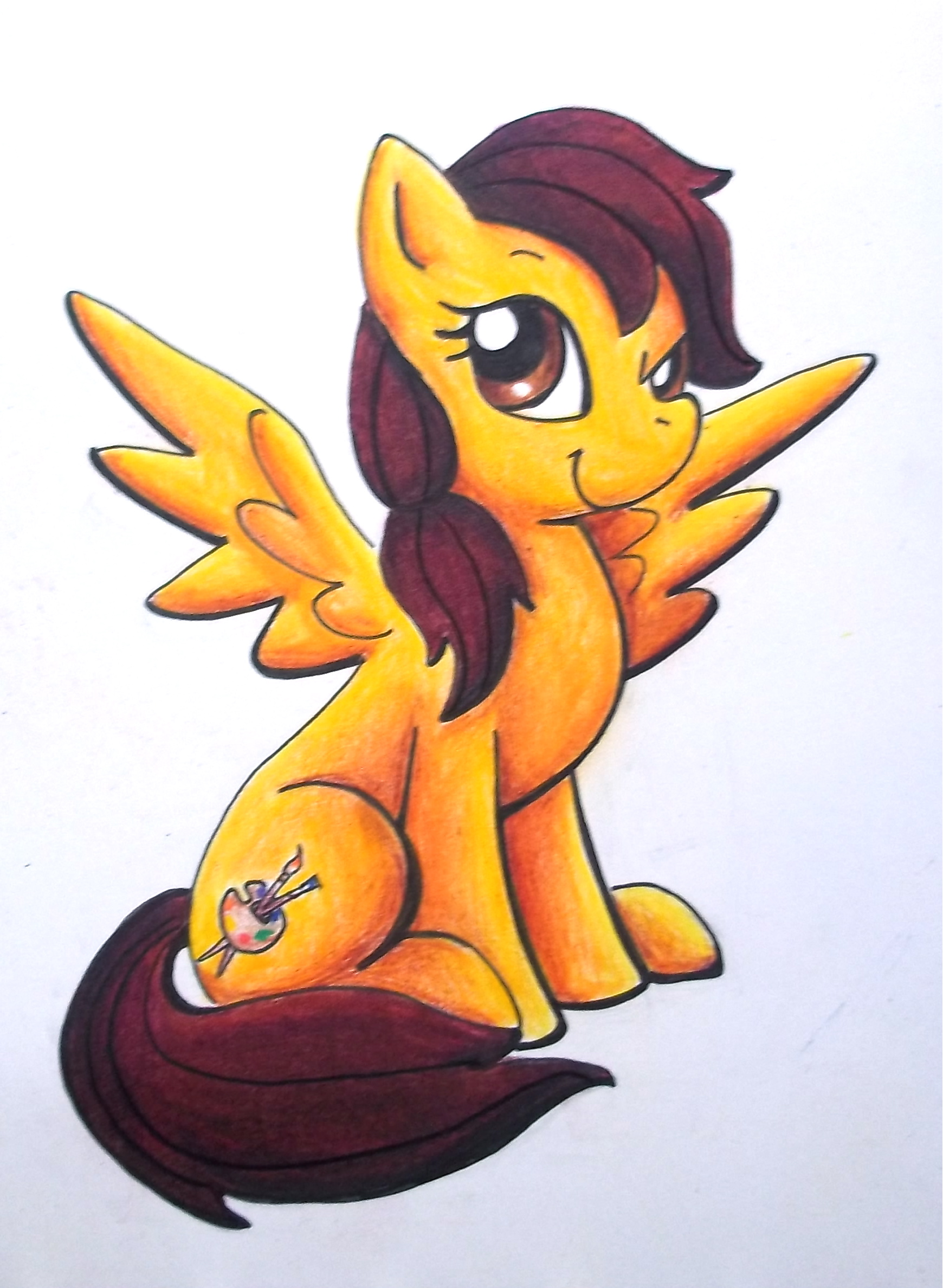 OC Colored Pencil Drawing by CadmiumCrab on DeviantArt OC Colored Pencil Drawing by CadmiumCrab on DeviantArt