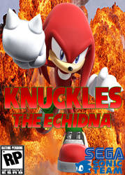 Knuckles the Echidna Beta Boxart Version 1.5