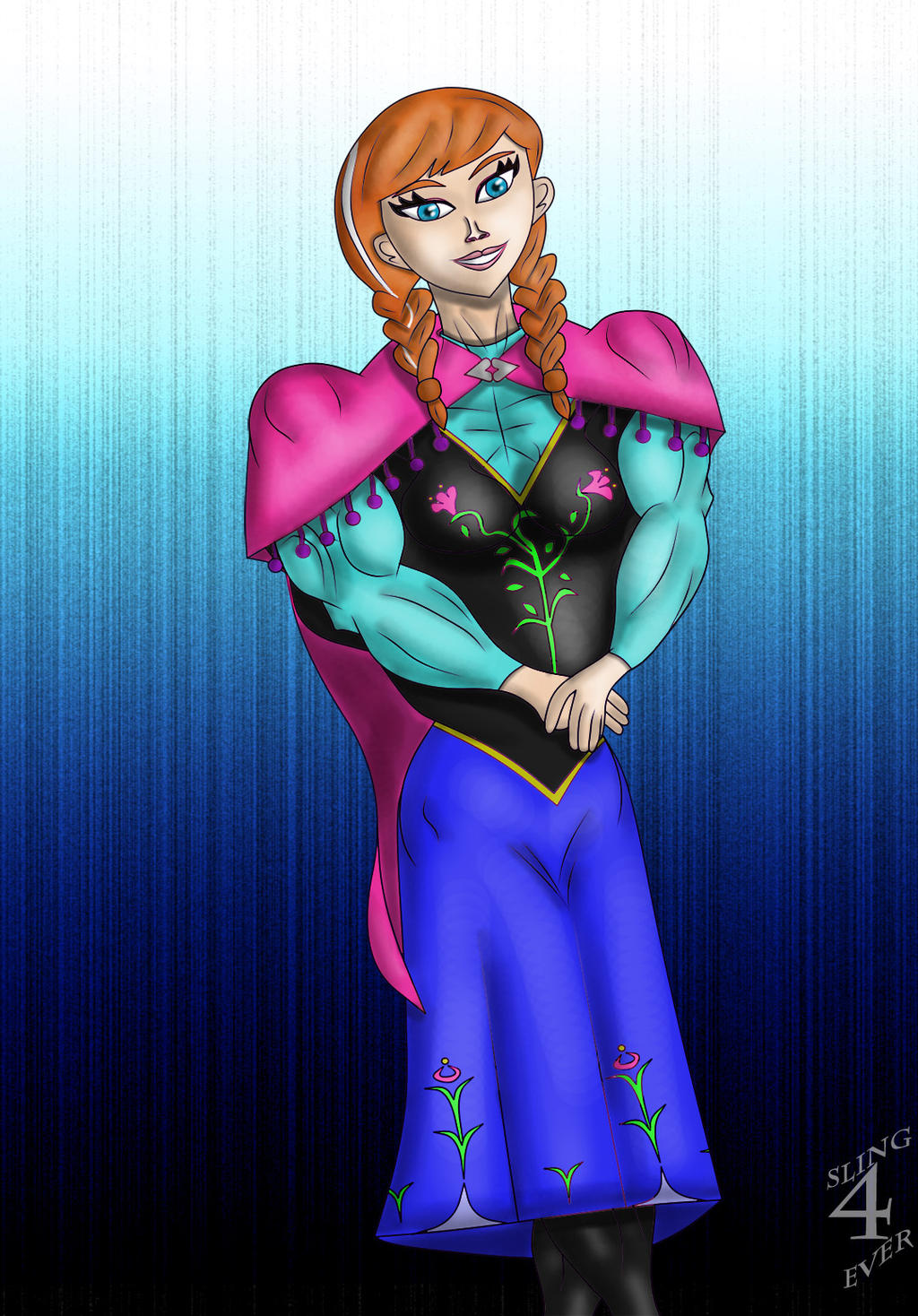 Anna Spring Character Anna by sling4ever on DeviantArt