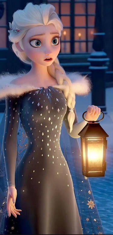 Frozen Inflation Deviantart Elsa's White Dress Showing Off Her Curvy Body/Hips by SciFiSarah on ...