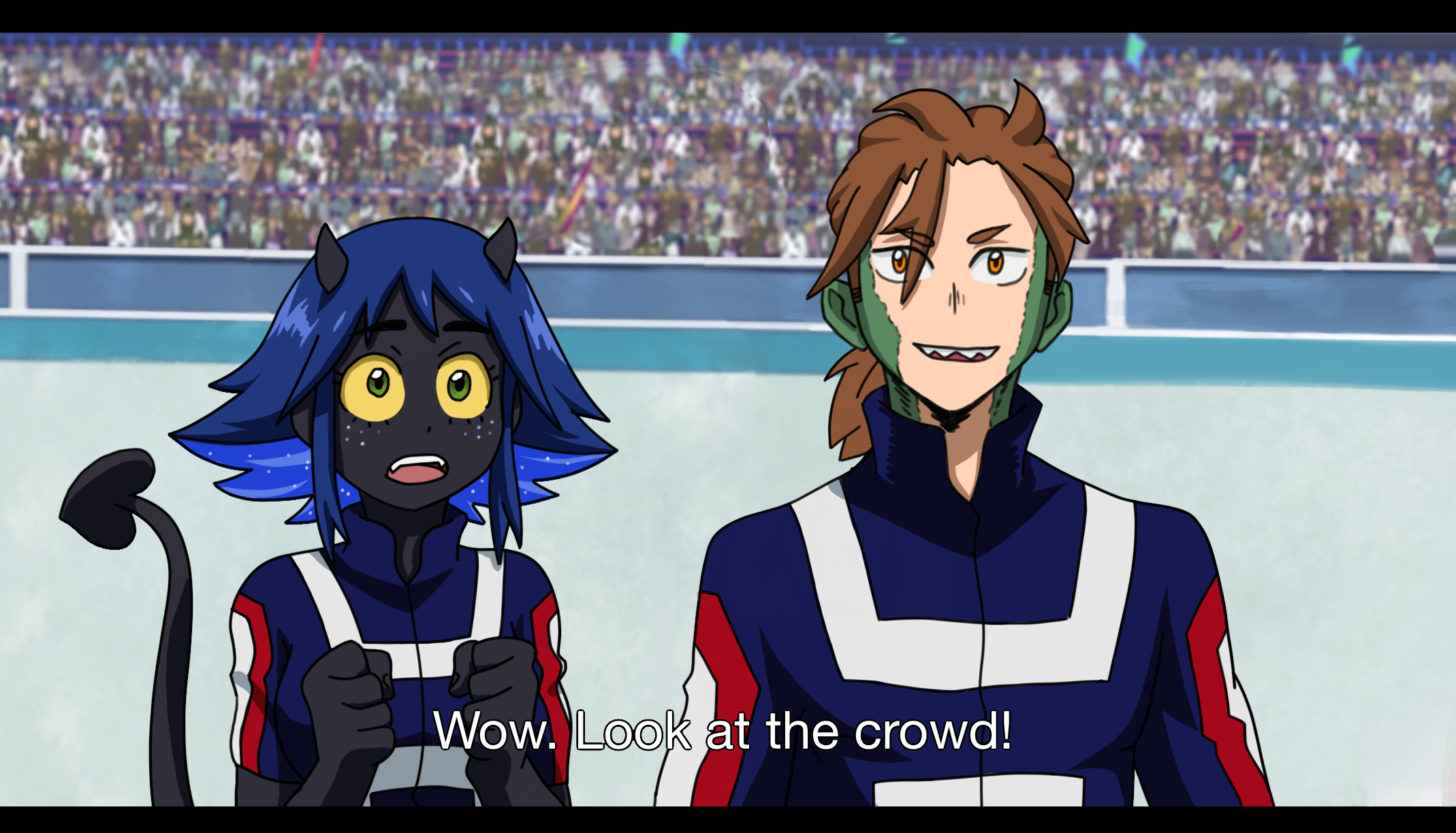 MHA OC Fake Screenshot! With Kaguya Tobidasu! by AussieSophie on DeviantArt