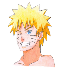 (SOLD) Naruto Uzumaki (Sticker by me, Naruto)