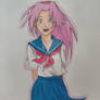 (SOLD) Sakura Haruno (Konoha High School, Naruto)