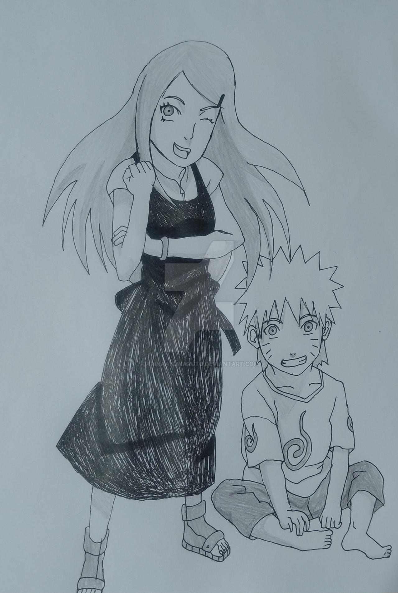 Mother and son (Naruto)