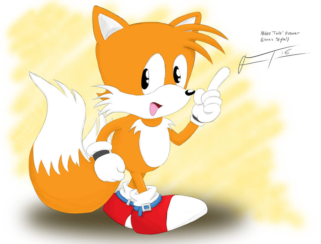 Tails Inventor Miles 'Tails' Prower - Classic - V2 by FrankRT on DeviantArt
