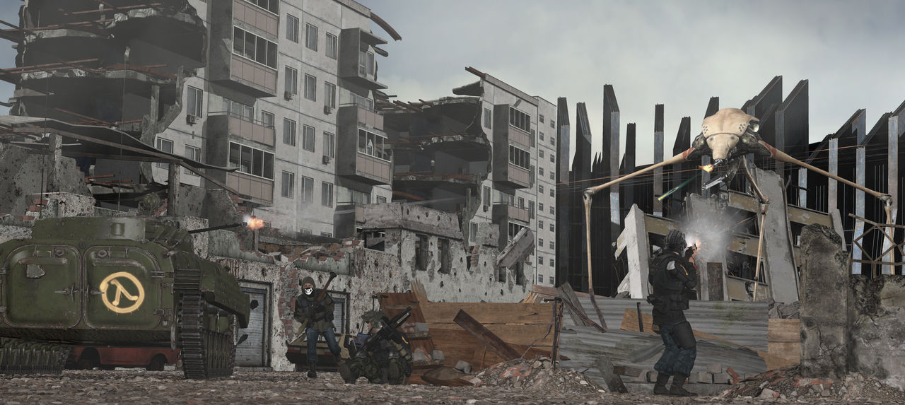 Strider attack by Fox32134 on DeviantArt