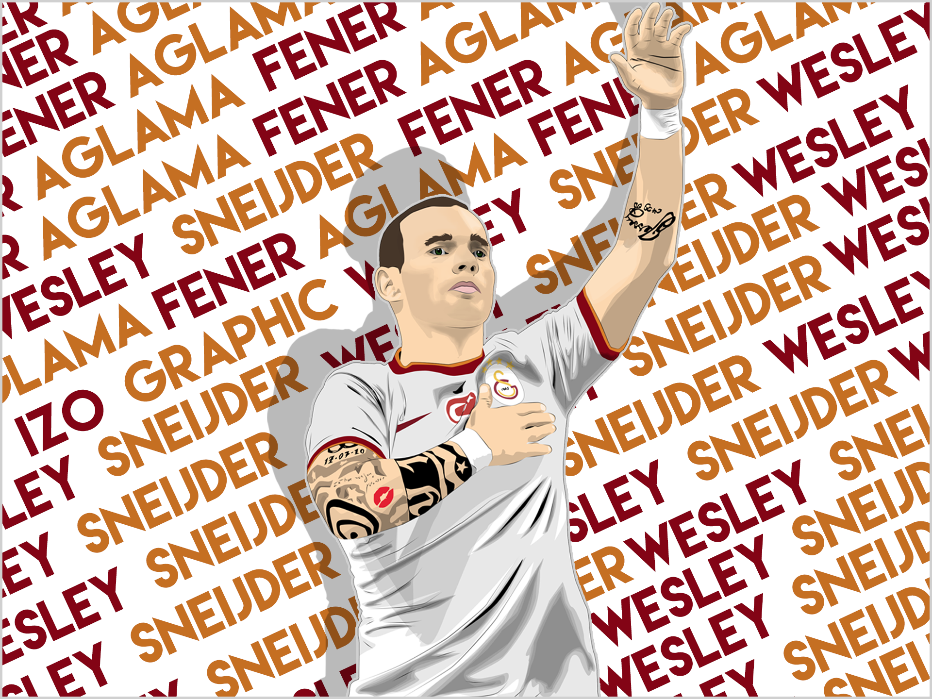 Wesley Sneijder Vector Work!