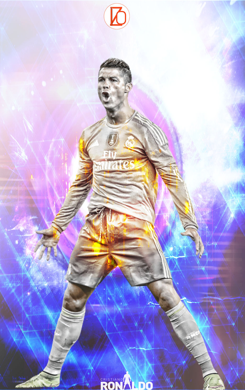 Cristiano Ronaldo Real Madrid Mobil Wallpaper ! by izographic on DeviantArt