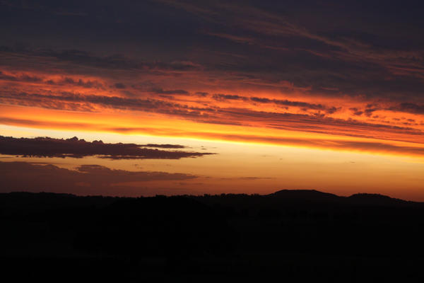 Rural Evening Glow