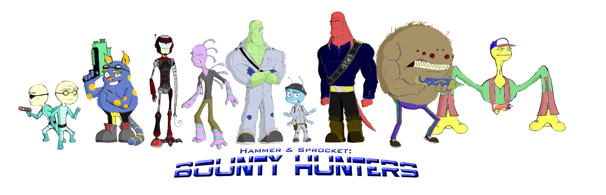 Concept Art: Bounty Hunters