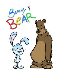 'Bunny and Bear' Character Art