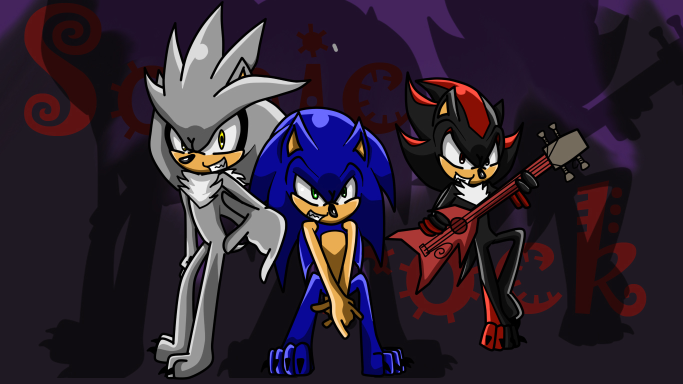 Sonic Rocker sonic rock wallpaper by rouge2t7 on DeviantArt