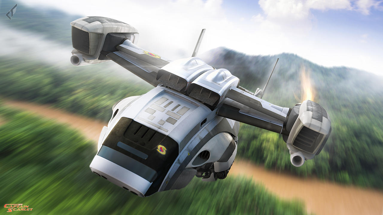 New Captain Scarlet: Albatross by Chrisofedf