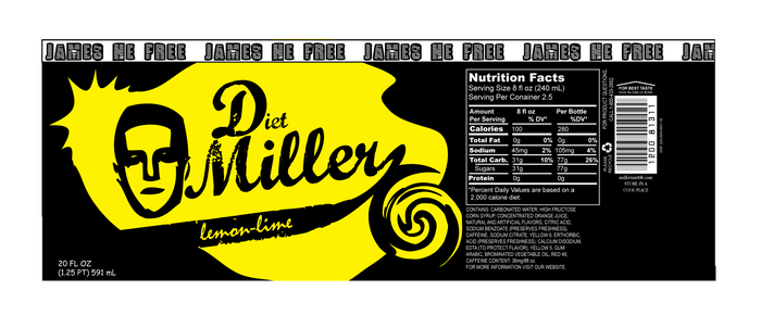 Diet Miller Soda Can