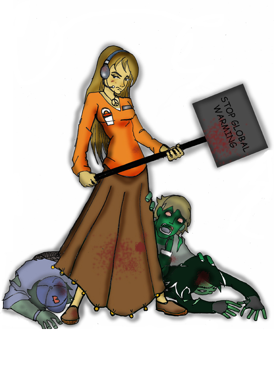 Imogene  vs Zombies