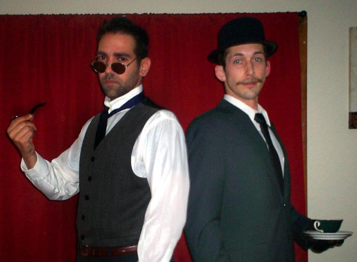 Sherlock and Watson Cosplay