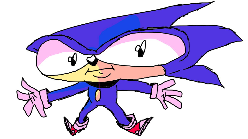 Derpy Sonic by MechaNateND on DeviantArt