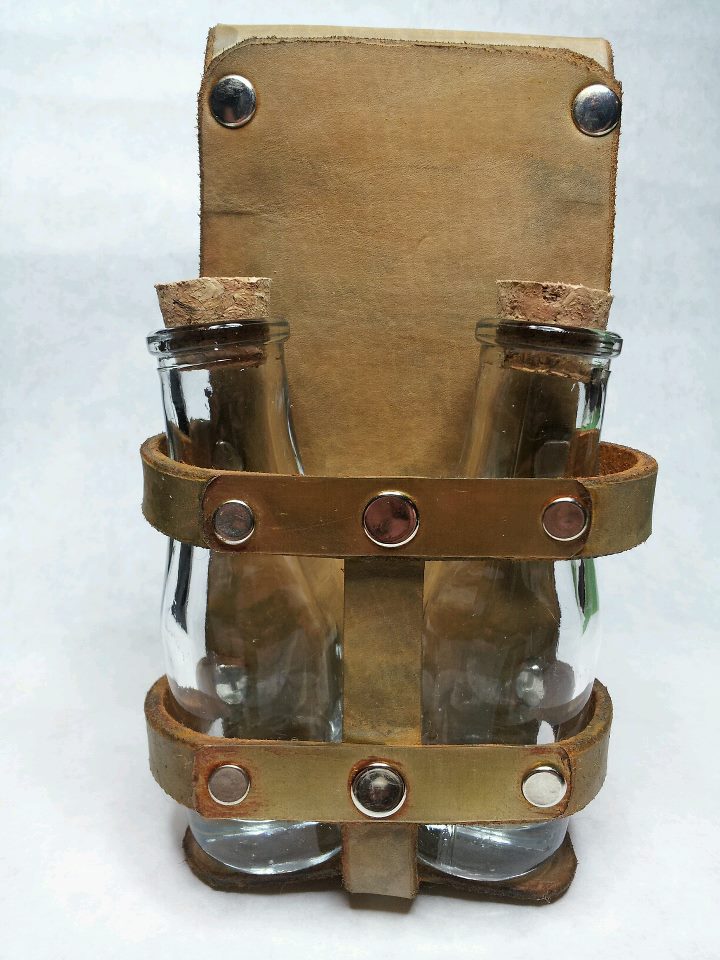 Steampunk Belt Bottle Holder