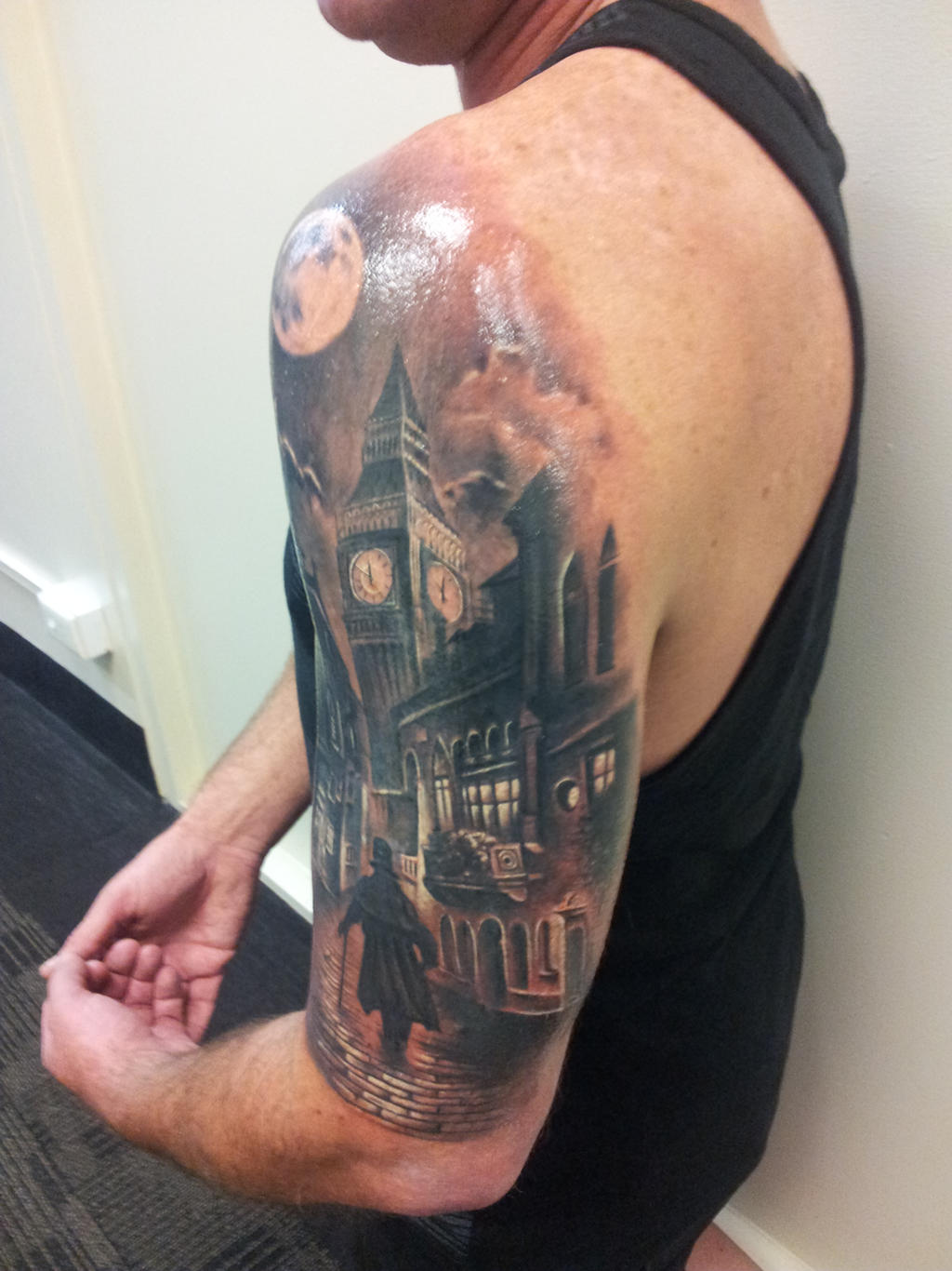 london street theme Tattoo by CalebSlabzzzGraham on DeviantArt
