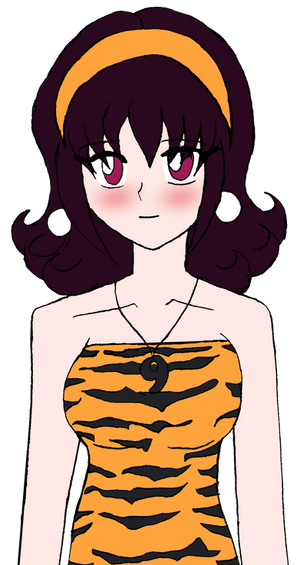 Purring Orange Tiger