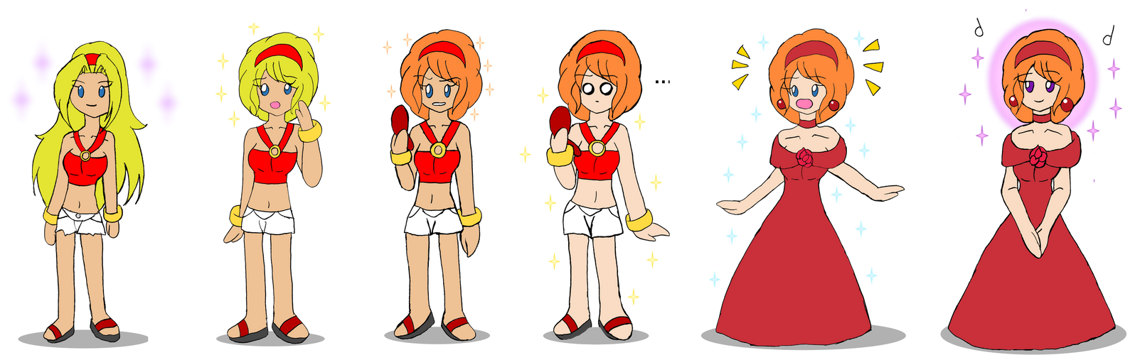 Summer Springs -Complete TF Chain Sequence- by Chicken-Yuki on DeviantArt
